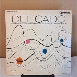 Lew Davies & His Orchestra Delicado LP 1963 Command RS 846 SD Vinyl Record